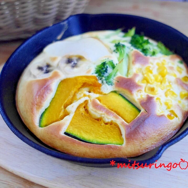 スキレットで具だくさんパンケーキ レシピ 作り方 By 蜜りんご 楽天レシピ スキレットで具だくさんパンケーキ レシピ 作り方 By 蜜りんご 楽天レシピ